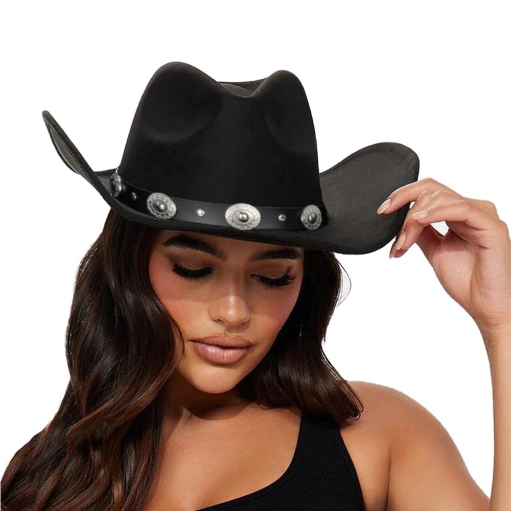 BRAND NEW Black Women’s Cowboy Hat
